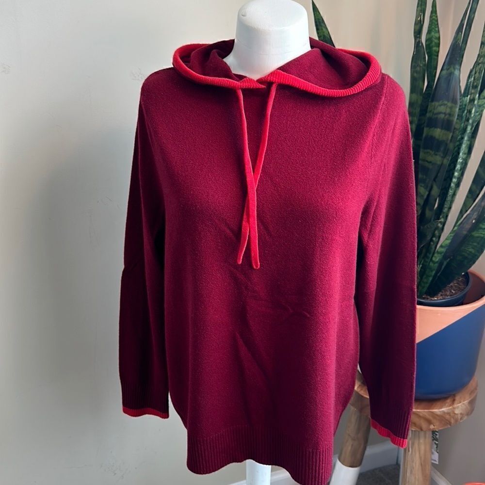 Summersalt Cashmere Blend Hooded Sweater S